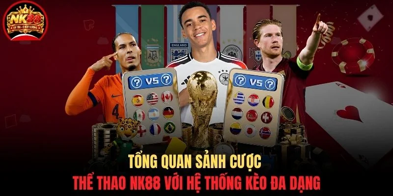 Tổng quan sảnh cược thể thao NK88 với hệ thống kèo đa dạng